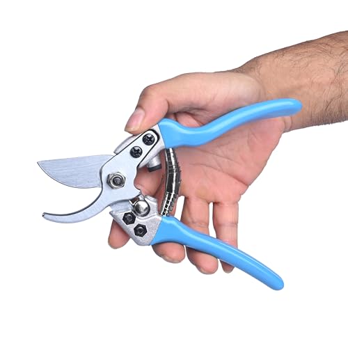Image of Taparia Pruning Shear PS9 (195mm Cutter for 15-25mm Stem Capacity)-High Carbon Steel Blades for Long-Lasting Sharpness and precision-Comfortable Cushion Grip Handle-Durable Gardening Tool