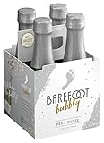 Barefoot Bubbly Brut Cuvee Champagne, 4 pk, 187 ml