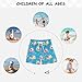 Selerdon Quick Dry Swim Trunks Swim Rings Music Notes Dolphins for Boy Kids Summer Fashion Beach Shorts with Adjustable Waist and Side Pocket for Daily Wear Outdoor Play XS Multicoloured