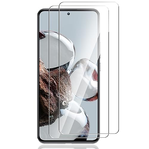 Yiunssy [2 Piezas Protector de Pantalla para xiaomi 13 Templado, Antihuellas/9H Dureza,HD Vidrio Templado para xiaomi 13