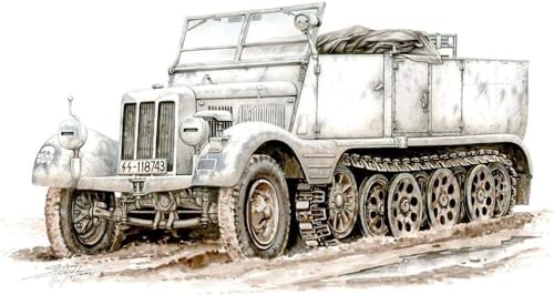Special Hobby 1/72 German SD.Kfz.11 Hanomag 3t Demi-piste Plastique Modèle SHA7202n