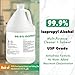99.9% Pure Isopropyl Alcohol, 99.9 Percent IPA 1 Gallon, USP Grade, Made in The USA (1 Gallon,128 fl oz)