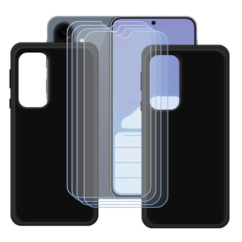 CongJiaLingXi�P�[�X �K�p���� Samsung Galaxy A57 (6.7") + [4��]�����K���X�X�N���[���ی�t�B���� �A[2��] ���ȃ\�t�g�V���R���P�[�X�ی�TPU�J�o�[�̃P�[�X�J�o�[