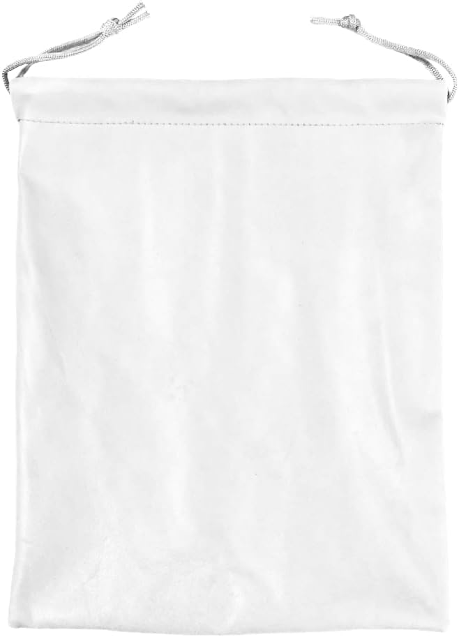 Plain Lambskin Leather Pouches without Branding for DIY Craft Packaging, Laser engravable Bulk/Whole sale Pack (Tan, L- 6" x 8" Pack of 12)