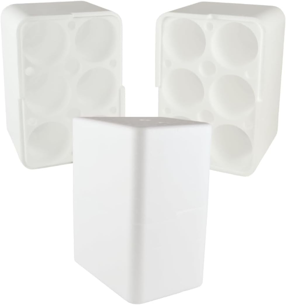Imballaggio Per Bottiglie Ratioform - 4 Confezioni Polistirolo + Scatole Cartone Per 6 Bottiglie - Foto 10