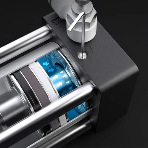 Cylindre pneumatique SC double effet pour stabiliser la pression et régler la course