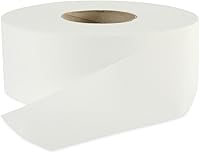Vista 1 de Boardwalk BWK410320 - Rollo de papel higiénico de baño de 3.2 pulgadas x 525 pies, 2 capas, seguro séptico, color blanco (12 rollos/caja)