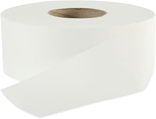 Boardwalk BWK410320 3.2 in. x 525 ft. 2-Ply Septic Safe Jumbo Roll Bathroom Tissue - White (12 Rolls/Carton)