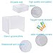 24 Pack Privacy Shields for Student Desks, Privacy folders for Student Testing Desk dividers- Includes Extra Labels