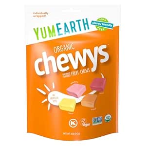 Amazon.com : YumEarth Organic Chewys Fruit Flavored Chews, 5oz Sup