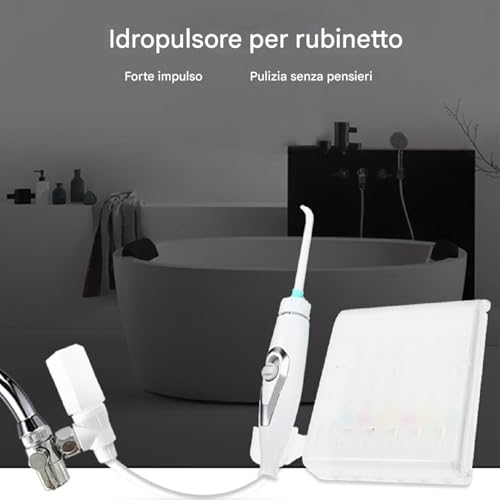 Irrigateur buccal pour robinet X4 sans électricité pression réglable