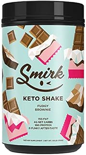 Smirk Keto Protein Powder Shake with MCT Oil + Hydrolyzed Collagen Powder –