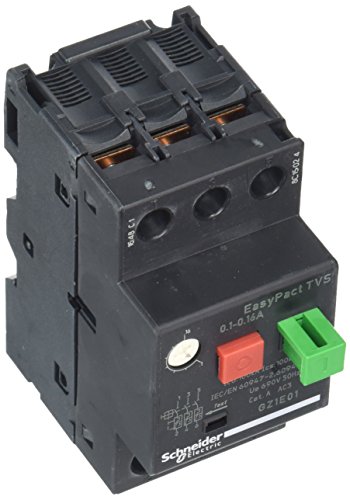 Schneider Gz1e01 0,1 Easypact téléviseurs Disjoncteur Moteur, Blanc