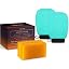 2 Pack Soap + Pair of Turquoise Gloves