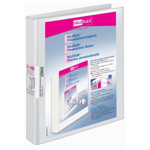 VELOFLEX Velodur A4 Presentation Ring Binder Cover