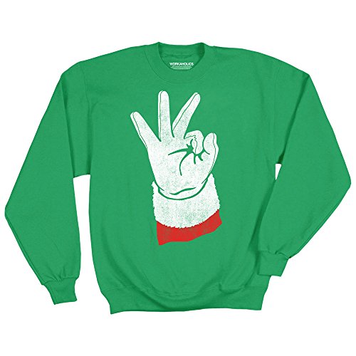 Workaholics: Santa Hand Tight Butthole Ugly Sweater - Mens