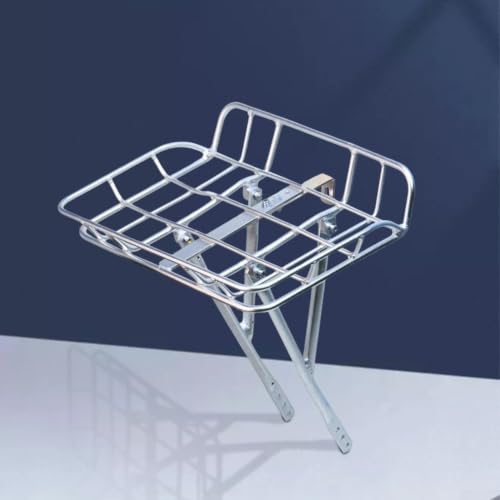 Soporte frontal de bicicleta en aluminio regulable para manillar de gravel e híbrida