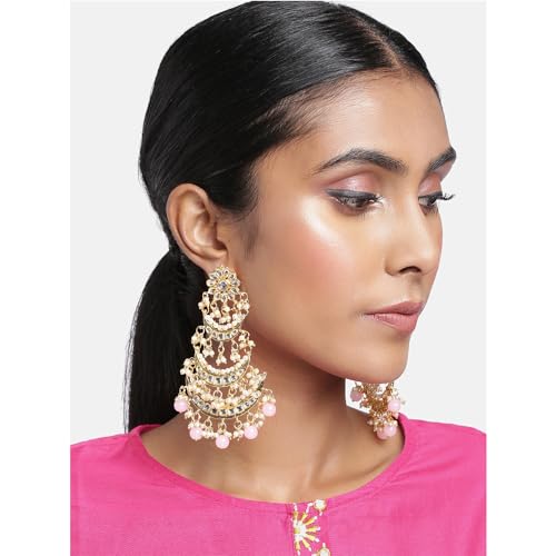 Image of Peora Traditional Indian Earrings Set Jewellery Gift for Women Girls