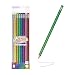 BAZIC Metallic Glitter Wood Pencil w/ Eraser (6/Pack)