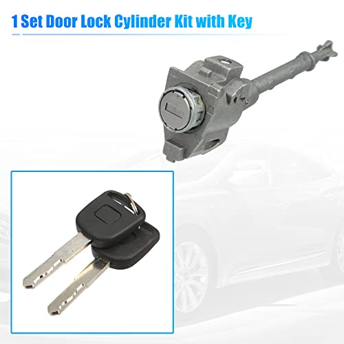 X AUTOHAUX 1 Set Front Door Lock Cylinder Set Kit with 2 Keys for Honda Accord 2013-2017 72185-T2A-A01 by X AUTOHAUX - Used condition - Image 6