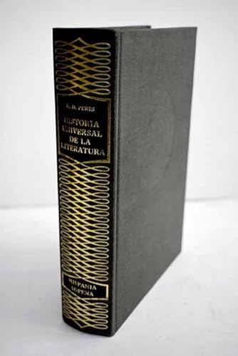 Historia Universal De La Literatura [Spanish] 8430301933 Book Cover