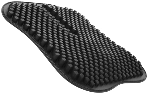 Seat Cushion Silicone For Car Seat Driver Cooling Comfort, Breathable Chair Cushions Non Slip For Sciatica Pain Relief, Soft Office Chair Cushion For Long Sitting And Tailbone Support (Black) #TOP29