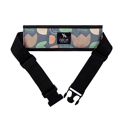 Kit Assento de Alimentação Almofada de Elevação Com Cinto Para Bebes e Crianças Tema Tulipas Alce