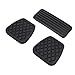 Aramox Brake Clutch Pads Cover, 46545 SH3 000 Plastic Car Pedal Covers Kit Replacement Brake Clutch Pedal Pad for CL 1997-2001