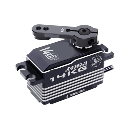 Servo numérique sans balais programmable court 14.5KG A62BLS boîtier dissipateur