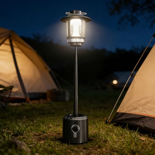 Éclairage de secours pour maison et lanterne de camping à base stable - 2