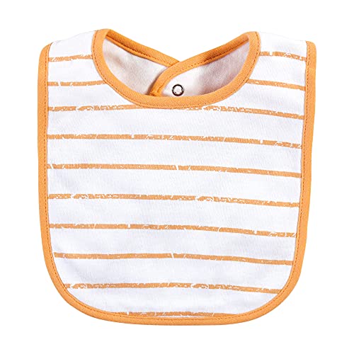 Image of Hudson Baby Unisex Baby Cotton Bibs, Gone Surfing, One Size