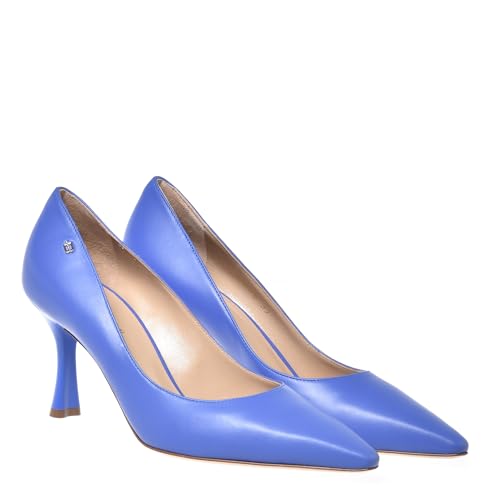 Escarpins Baldinini Femme Pump en cuir de veau bleu