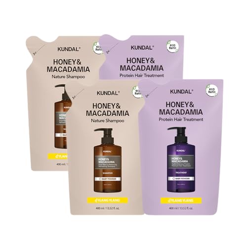 �yKUNDAL/�N���_���z�V�����v�[(2��) �g���[�g�����g(2��) �Z�b�g (�e400ml�E�l�ߑւ�) #�C�����C���� #�n�j�[&�}�J�_�~�A #�l�C�`���[ #��_�� #�ێ� #�����V�����v�[ #�����g���[�g�����g