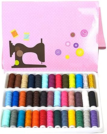 12 Bobines De Fil à Coudre En Polyester - 350 Mètres Par Bobine, Pour Machine Et Couture à La Main