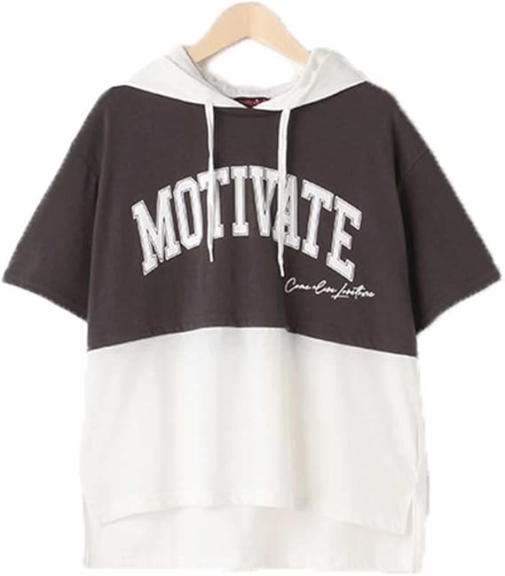 Half t shirt hoodie Clearance