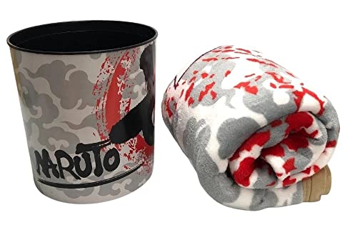 Balde de pipoca com manta - Naruto