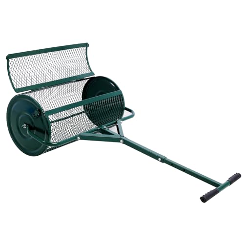 Compost Spreader 24 Inch, Herramienta para Jardín miniatura 1