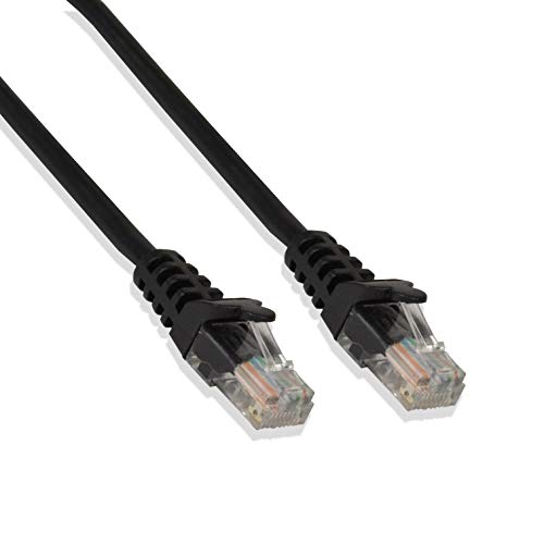 Cable de red Cat-6 UTP RJ45 0.61 m Negro miniatura 1