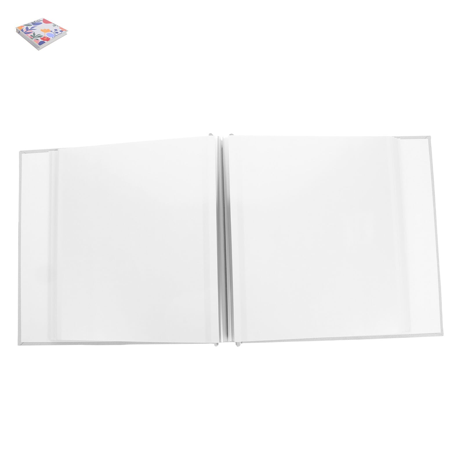 SHINEOFI Álbum de Colección de Plantas Hojas Autoadhesivas, Cubierta de Cristal Transparente, 30 Páginas para Organización de Flores Secas y Estudio Botánico