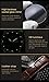OLEVS Watches for Men Brown Leather Analog Quartz Fashion Business Dress Watch Day Date Luminous Waterproof Casual Male Wrist Watches Black Face