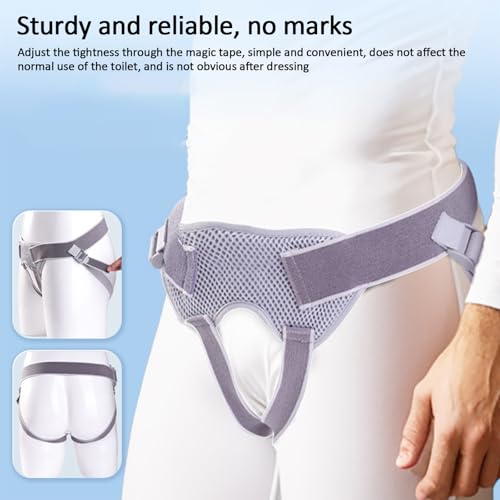 Faja para Hernia para Hombre ajustable, con diseño triangle pressure pack miniatura 2