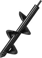Super Broca Perfurador De Solo Terra Jardim Horta Mudas Espiral De Metal Para Furadeira E Parafusadeira 8X25cm