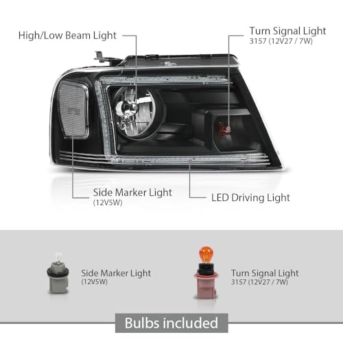 Image of G-PLUS LED Headlights Fit Ford F150 2004 2005 2006 2007 2008