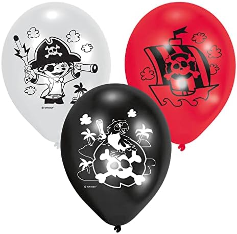 Amscan 399900 - Treasure Island Pirate Birthday Party Favour Boxes - 8 Pack