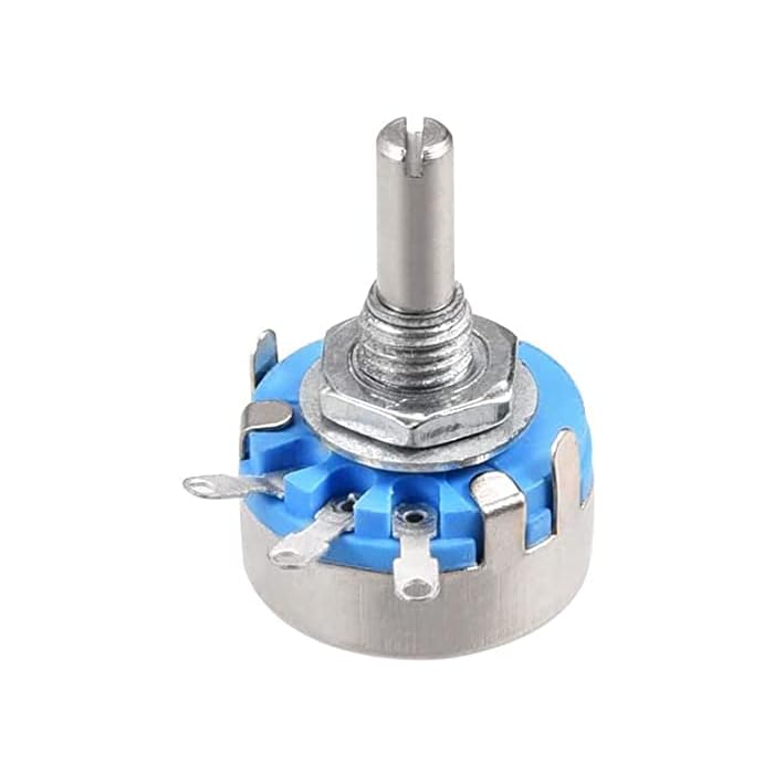 Buy EuisdanAA WH5 10K Ohm Variable Resistors Single Turn Rotary Carbon