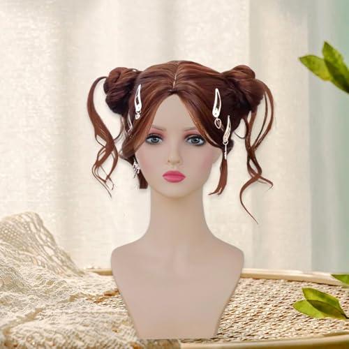 Maniquí de PVC resistente para exhibir pelucas y gorros en tiendas, Style D 5