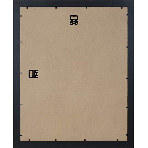 Cadre pour affiche 40,6 x 50,8 cm Lorell 49223 noir pour document - 2