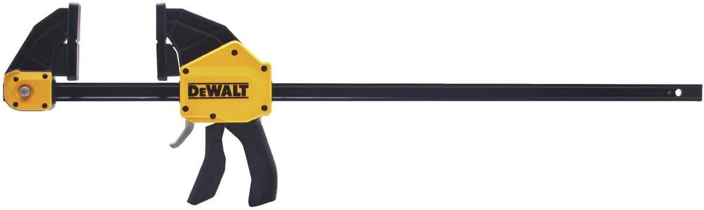 DeWalt DWHT83186 24" 600-lbs Tough Re-Enforced Nylon Body Trigger Clamp, X-Large