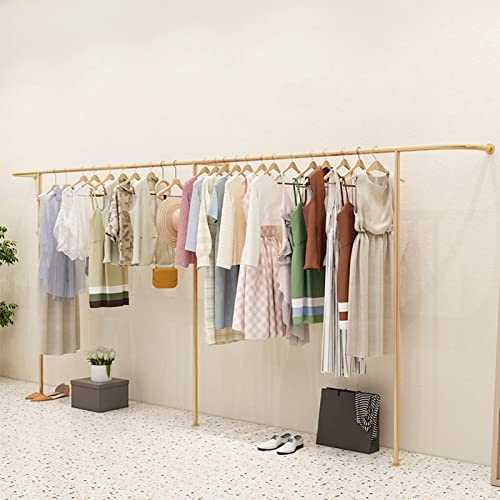 Tringle à vêtements industrielle en métal robuste de 120cm pour dressing - 3