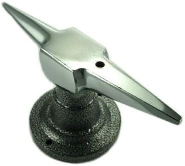 Mazbot Double Horn Anvil with Round Base - Perfect Jeweler's Tool for Forming and Shaping